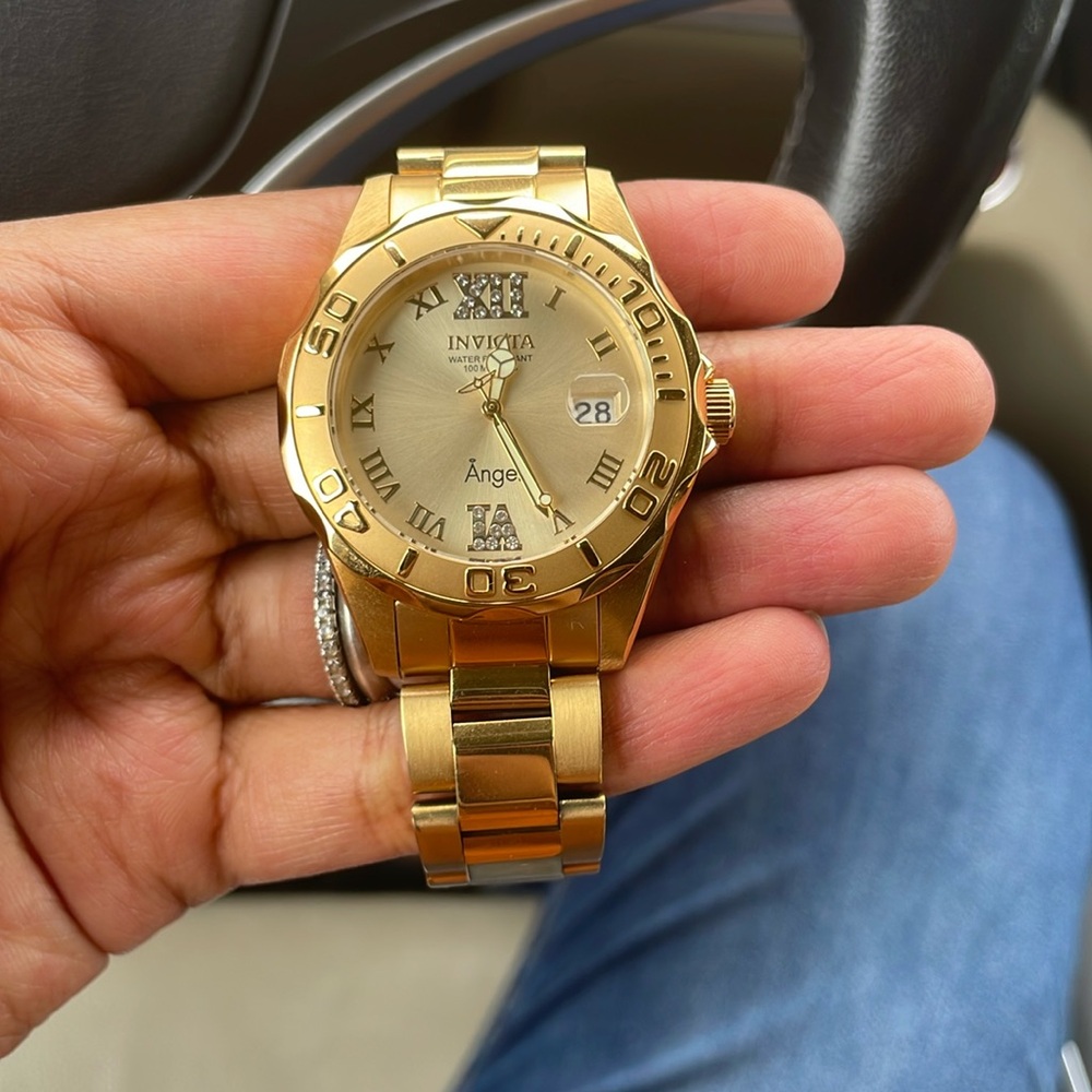 Invicta Gold Watch